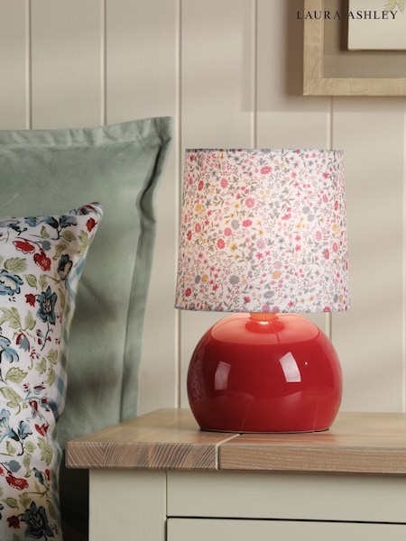 Laura Ashley Pink Knowlton Table Lamp (F19301) | £55