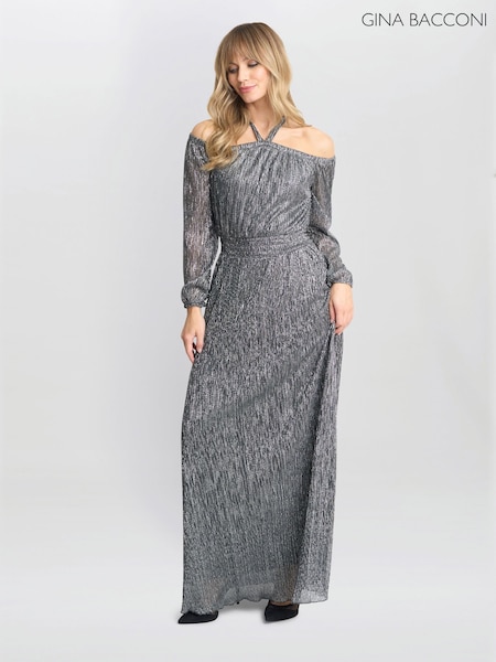 Gina Bacconi Sylvia Off The Shoulder Dress (F19325) | £160