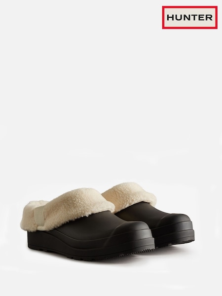 Hunter Play Insulated Black Clogs (F19511) | £80