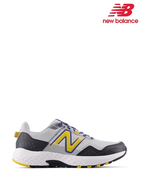 New Balance White/Lemon Mens 411 Trainers (F19597) | £70