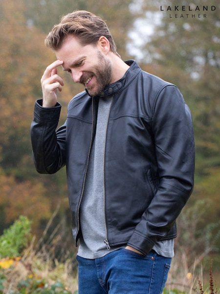 Lakeland Leather Black Calder Jacket (F20082) | £179