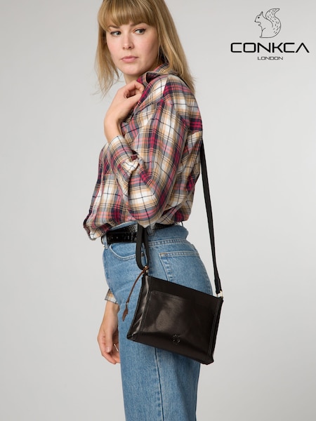 Conkca 'Blossom' Leather Cross-Body Bag (F20125) | £39