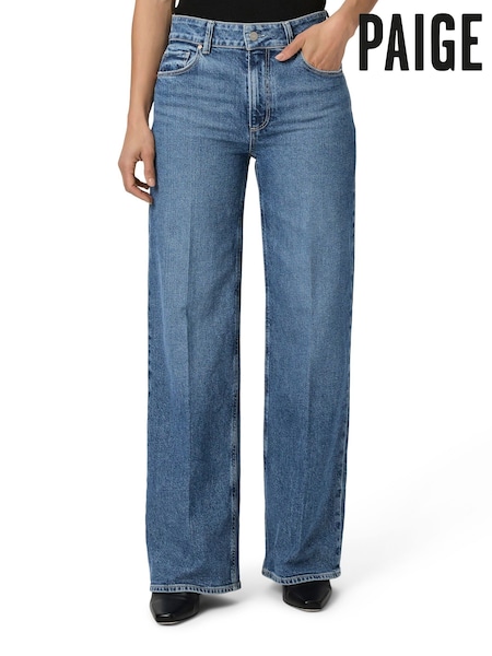 Paige Blue Sasha 32 in Seamed Beltloops Jeans (F20153) | £290