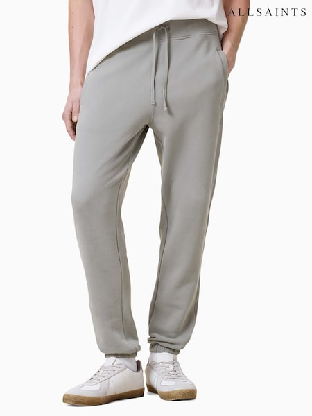 AllSaints Grey 100% Organic Cotton Raven Sweatpants (F20364) | £99
