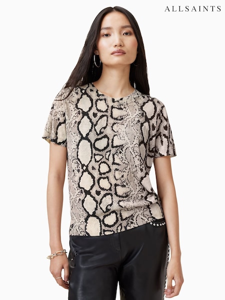 AllSaints White Anouk T-Shirt (F20389) | £109