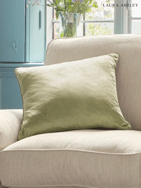 Laura Ashley Pistachio Nigella Cushion (F20504) | £45