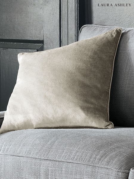 Laura Ashley Oyster Nigella Cushion (F20508) | £45