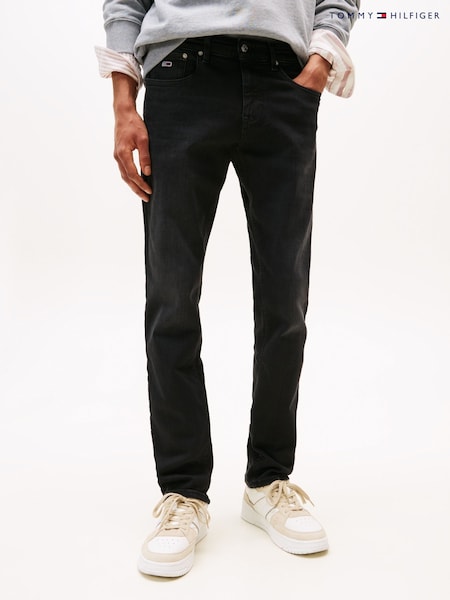 Tommy Hilfiger Black Scanton Slim Jeans (F20536) | £100