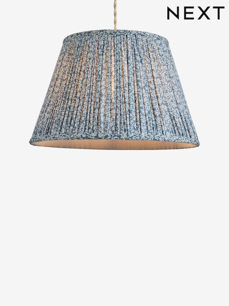 Blue Easy Fit Ditsy Pendant Lamp Shade (F20706) | £45