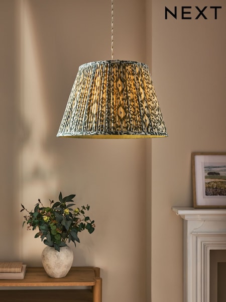 Green Easy Fit Geo Pendant Lamp Shade (F20710) | £45