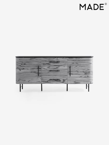MADE.COM Grey Pine Effect Zeke Large Sideboard (F20727) | £499