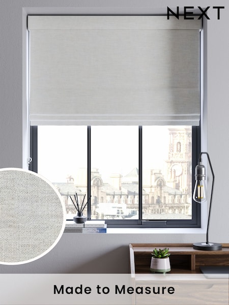 Natural Touch of Linen Made to Measure Roman Blind (F20741) | £79