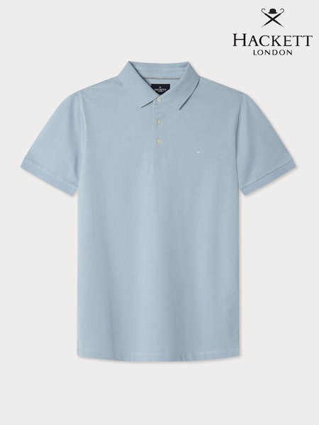 Soft Jersey Polo With Stripe Placket Detail (F20848) | £100