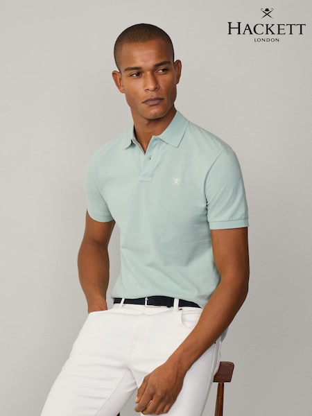 Hackett Slim Fit Linen Piqué Polo (F20893) | £90