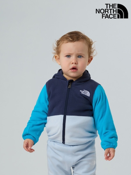 The North Face Blue Glacier Baby Hoodie (F21186) | £30