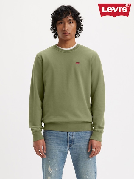 Levi's® Moss Olive New Original Sweatshirt (F21352) | £55