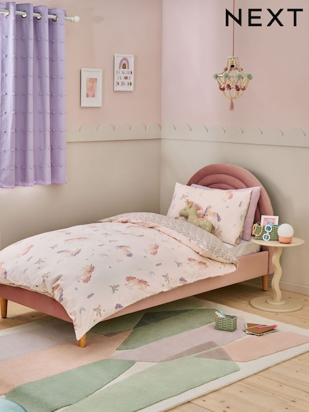 Unicorn Supersoft Brushed Duvet Cover and Pillowcase Set (F21479) | £27 - £40