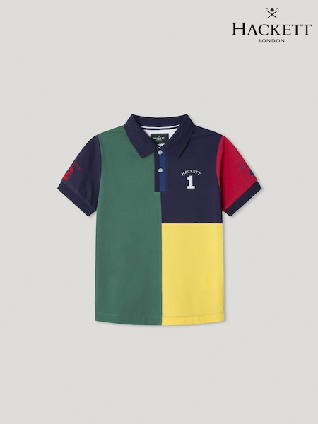 Hackett Classic Fit Heritage Piqué Polo (F21836) | £65
