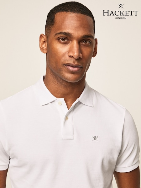 Hackett Slim Fit Piqué Polo (F22063) | £85