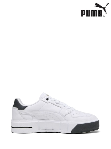 Puma White Womens Cali Court Leather Sneakers (F22164) | £85