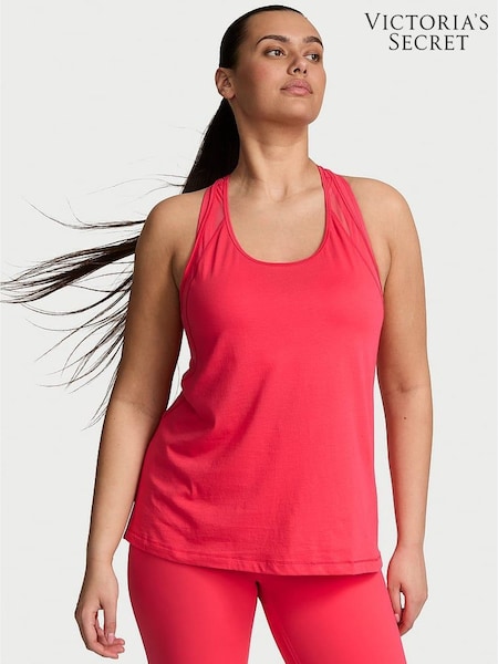 Victoria's Secret Pink Island Racerback Mesh Tank Top (F22389) | £29