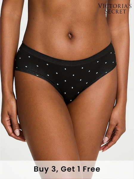 Victoria's Secret Black Dot Hipster Knickers (F22460) | £9