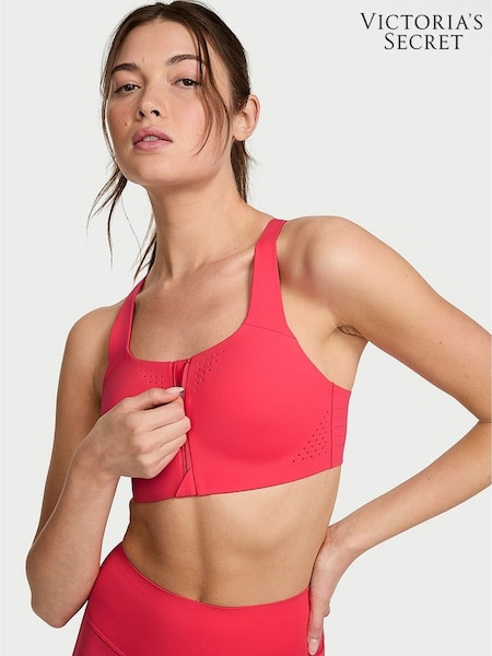 Victoria's Secret Pink Island Front Close Featherweight Max High Support Sports Bra (F22501) | £49