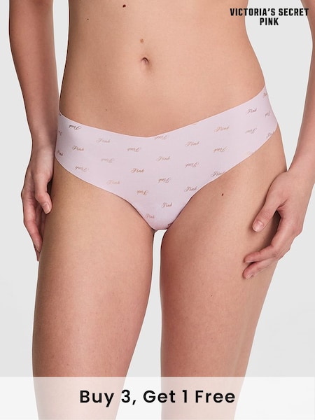 Victoria's Secret PINK Purple Whisper Thong Knickers (F22525) | £9