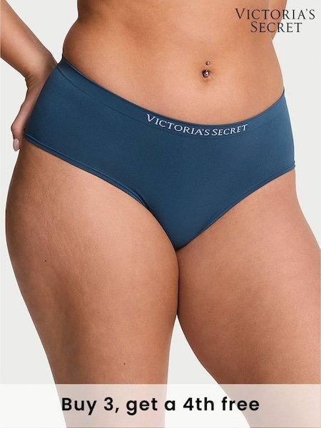 Victoria's Secret Midnight Sea Blue Hipster Knickers (F22534) | £9
