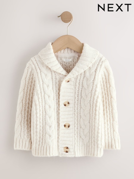 Cream Character Cardigan (3mths-7yrs) (F22627) | £15 - £19