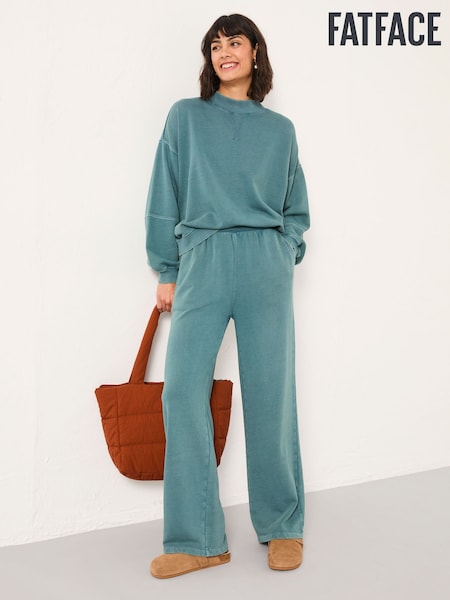 FatFace Caja Teal Blue Joggers (F22789) | £49.50