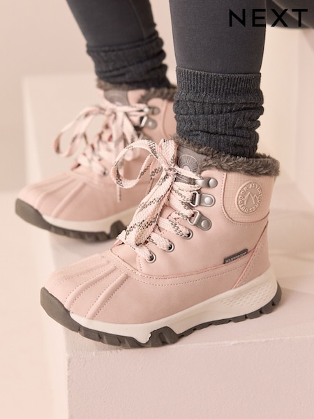 Pink Waterproof Walking Boots (F22925) | £40 - £47