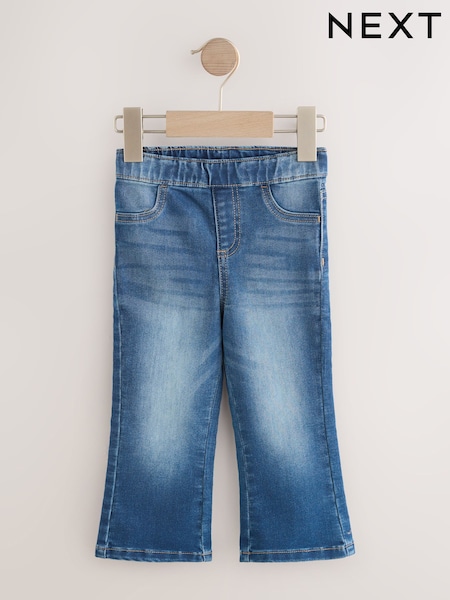 Mid Blue Denim Flare Jeans (3mths-7yrs) (F23006) | £11 - £13