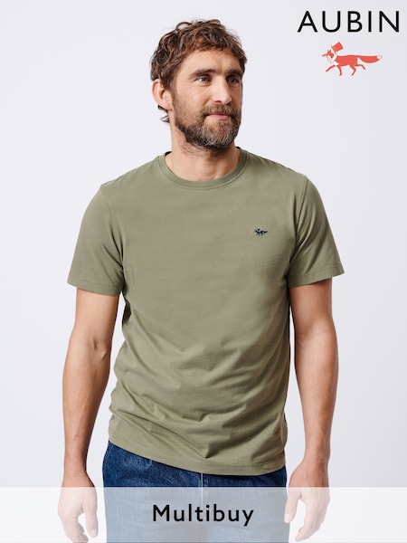 Aubin 100% Cotton T-Shirt (F23107) | £35