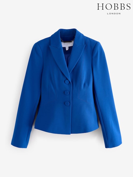 Hobbs Blue Katia Jacket (F23234) | £219