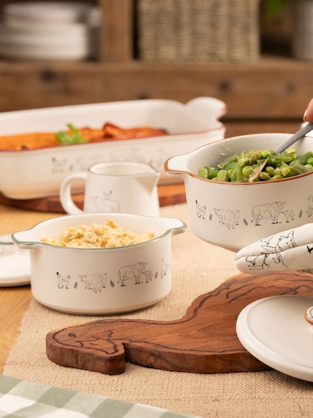 Woodbury Lane 2 Pack Natural Mini Casserole Dishes (F23297) | £25