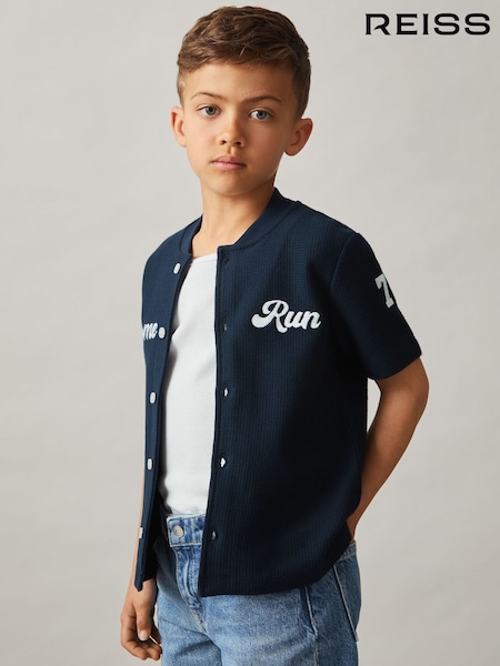 Reiss Navy Ortiz Shirt (F23351) | £36