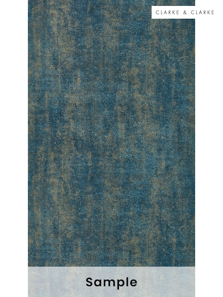 Clarke & Clarke Midnight Lusso Sontuoso Wallpaper Sample (F23394) | £1