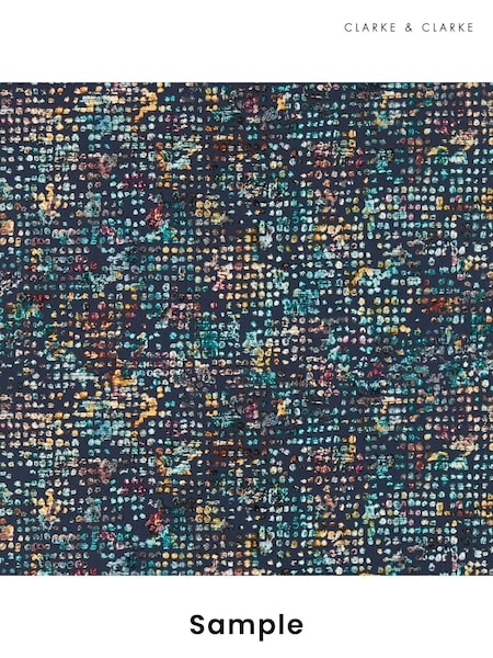 Clarke & Clarke Midnight Fusion Scintilla Wallpaper Sample (F23403) | £1