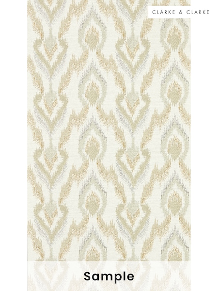 Clarke & Clarke Linen Lusso Velluto Wallpaper Sample (F23422) | £1