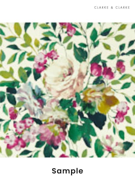 Clarke & Clarke Fuchsia Exotica 2 Bloom Wallpaper Sample (F23485) | £1