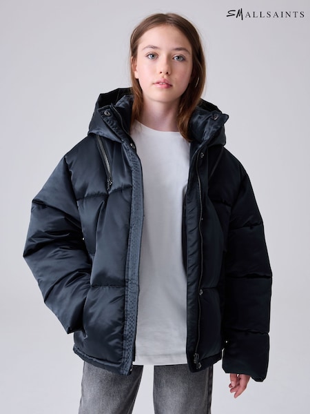 smALLSAINTS Navy Chelsea Padded Coat (F23695) | £65 - £69