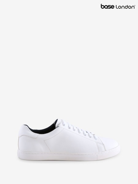 Base London Tucker Lace Up Black Trainers (F23798) | £60