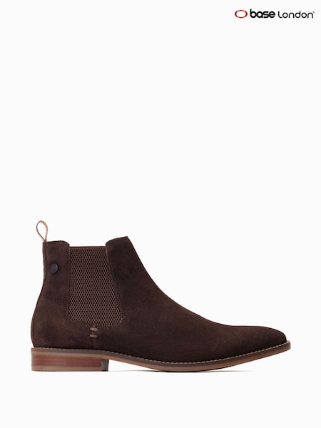 Base London Virgil Pull On Chelsea Brown Boots (F23800) | £70