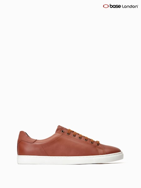 Base London Tucker Lace Up Black Trainers (F23801) | £60