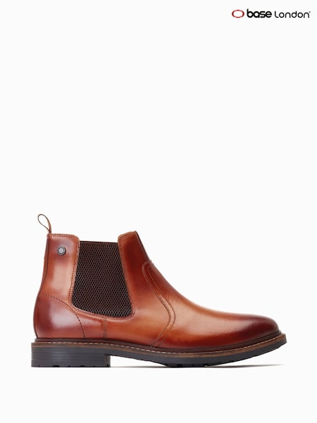 Base London Bloom Pull On Chelsea Black Boots (F23812) | £80