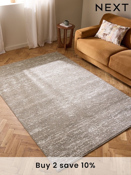 Mid Natural Albie Texture Rug (F24446) | £45 - £255