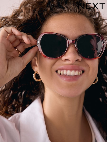 Purple Large Sunglasses (F24522) | £15