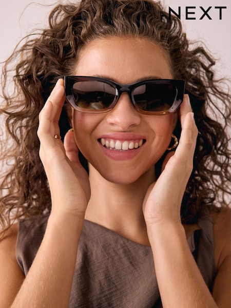 Brown Square Sunglasses (F24525) | £14