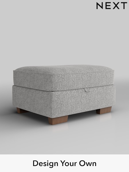 Chunky Chenille/Light Grey Hayden Buttoned Back (F24551) | £499